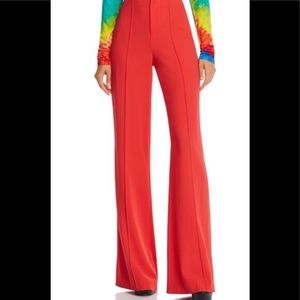🔥 Alice + Olivia High-Waist Pants Bright Poppy🔥